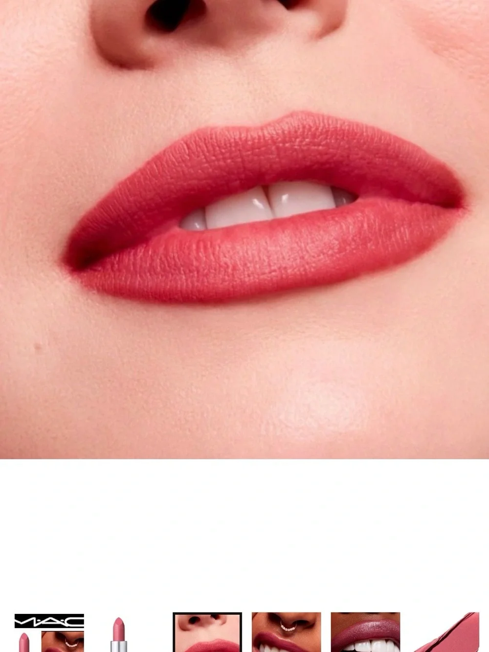 MAC Cosmetics Matte Lipstick — Rose-Mauve Pink